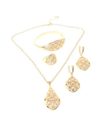 Gold Plated Necklace Set