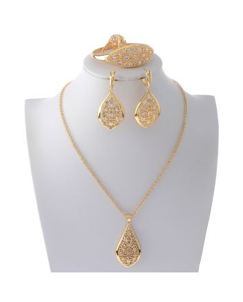 Gold Plated Necklace Set