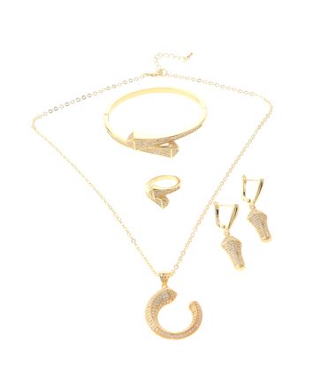 Gold Plated Necklace Set