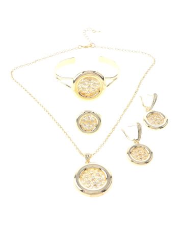 Gold Plated Necklace Set