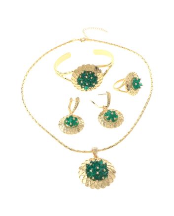 Gold Plated Necklace Set