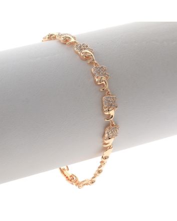 CZ Latch Bracelet 