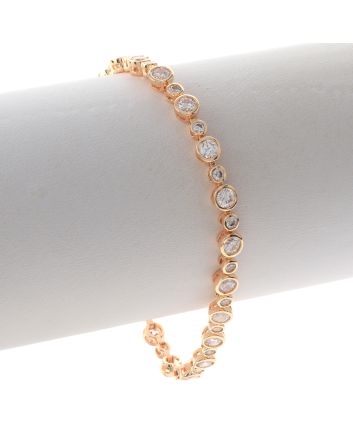 CZ Latch Bracelet 
