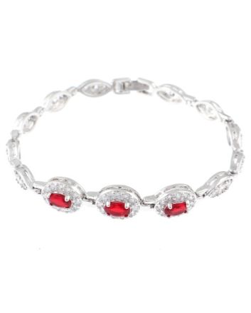 CZ Latch Bracelet
