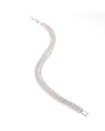 CZ Latch Bracelet
