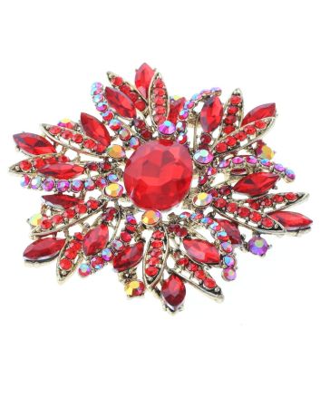 Rhinestone Brooch