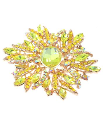 Rhinestone Brooch