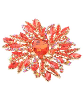 Rhinestone Brooch