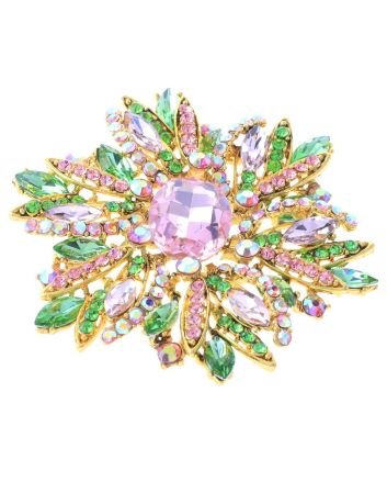 Rhinestone Brooch