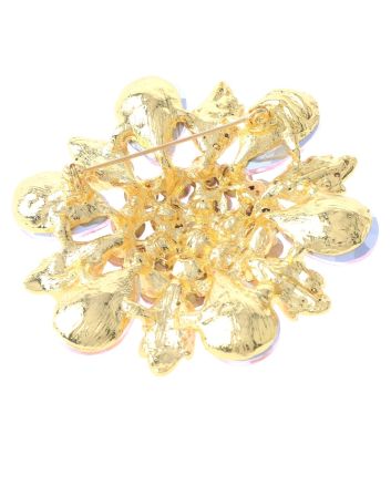 Rhinestone Crystal Brooch