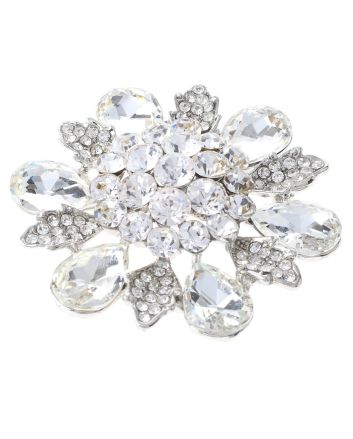 Rhinestone Crystal Brooch