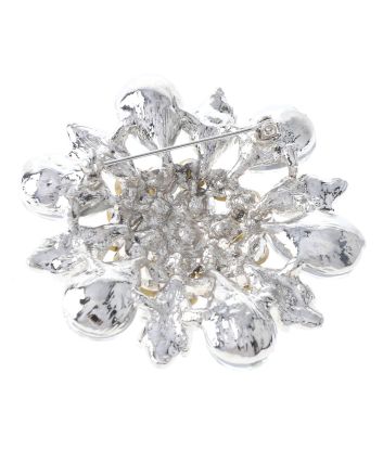 Rhinestone Crystal Brooch