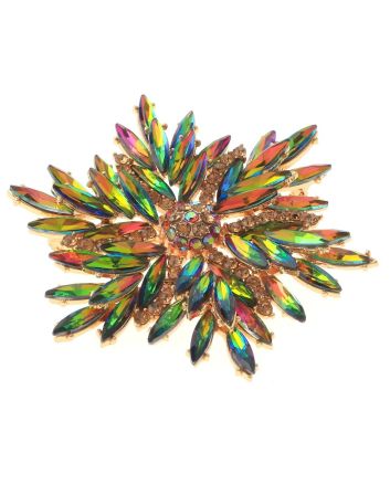 Rhinestone Brooch