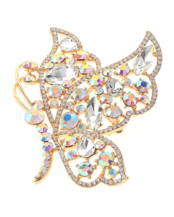 Rhinestone Brooch