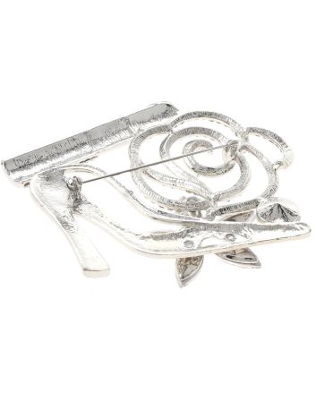 Large Crystal High Heel Shoe Brooch