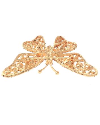 Crystal Butterfly Pin