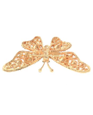 Crystal Butterfly Pin