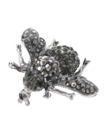 Crystal Bee Brooch  