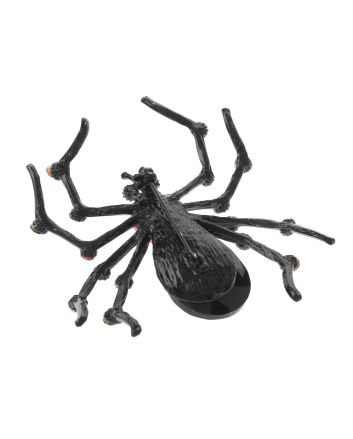 Large Crystal Spider Brooch  