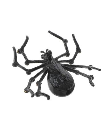 Large Crystal Spider Brooch  