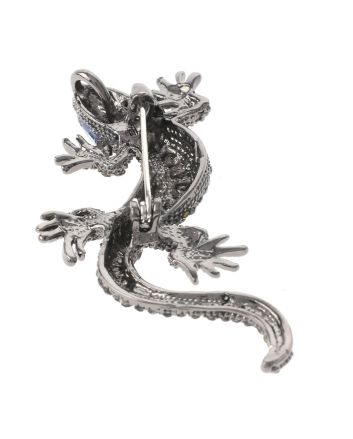 Crystal Lizzard Brooch  