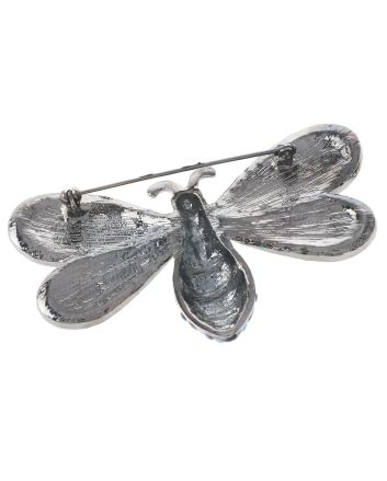Crystal Bee Brooch  