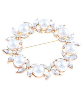 Rhinestone Brooch  