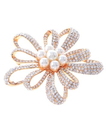 Rhinestone Brooch  