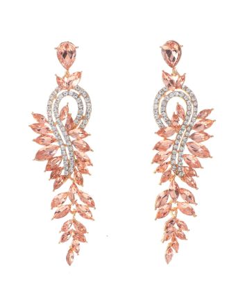Rhinestone Post Earrings