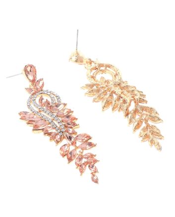 Rhinestone Post Earrings
