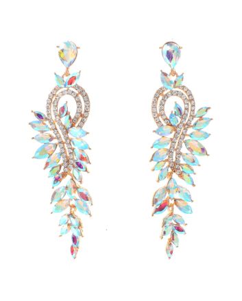 Rhinestone Post Earrings