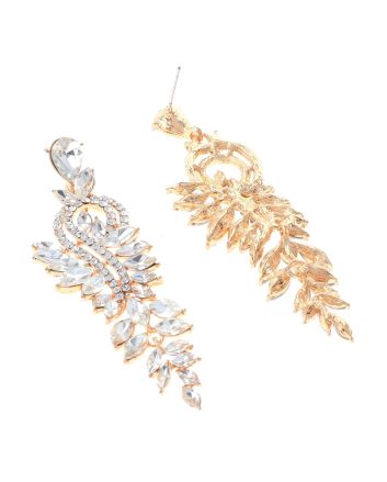 Rhinestone Post Earrings