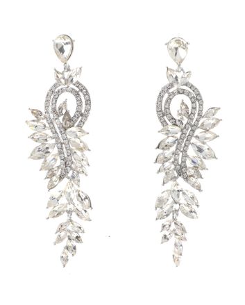 Rhinestone Post Earrings