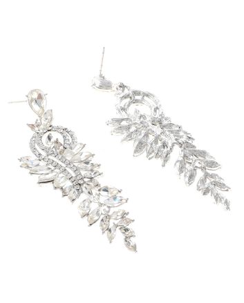 Rhinestone Post Earrings