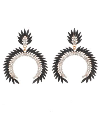 Rhinestone Post Earrings