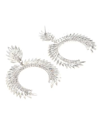 Rhinestone Post Earrings
