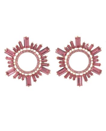 Rhinestone Post Earrings