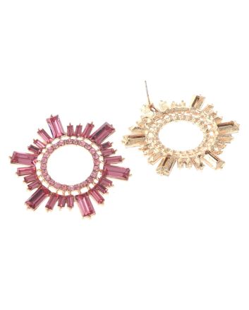 Rhinestone Post Earrings
