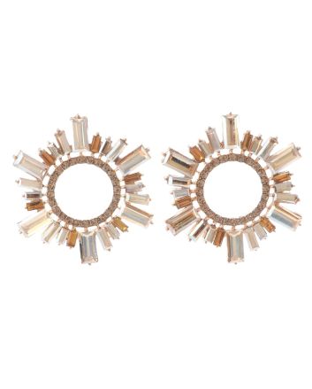 Rhinestone Post Earrings