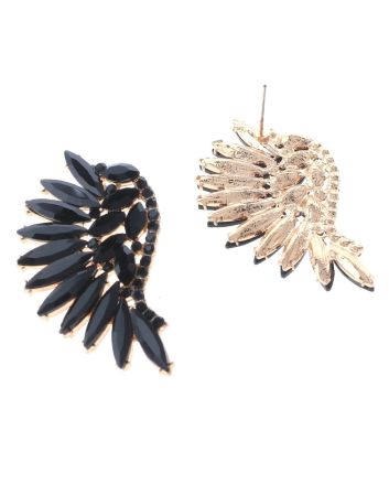 Rhinestone Post Earrings