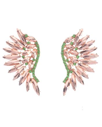 Rhinestone Post Earrings
