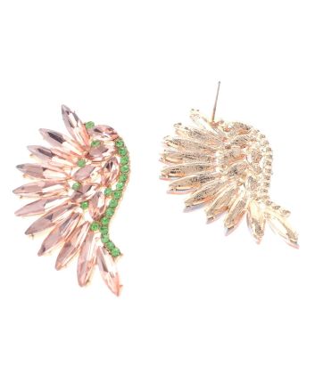 Rhinestone Post Earrings