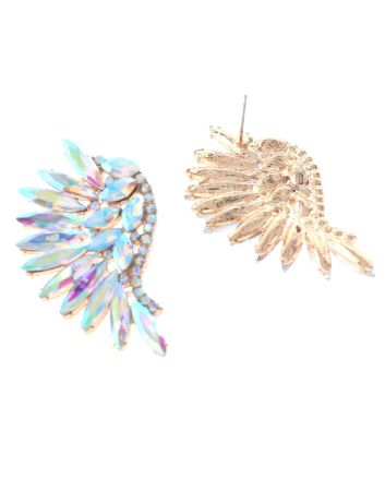Rhinestone Post Earrings