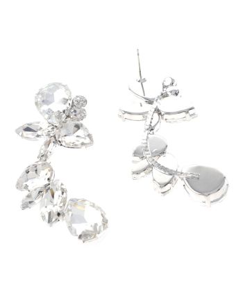 Rhinestone Post Earrings