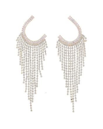 Rhinestone Post Earrings