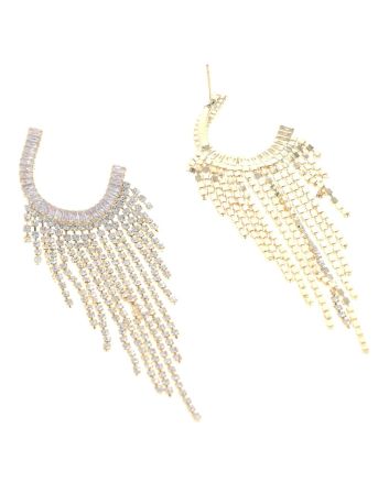 Rhinestone Post Earrings
