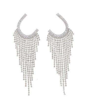 Rhinestone Post Earrings