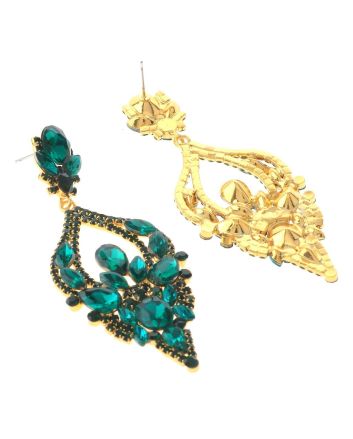 Rhinestone Post Earring