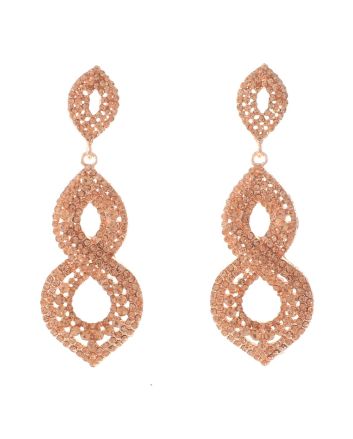 Rhinestone Post Earrings