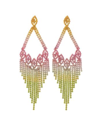 Rhinestone Post Earrings